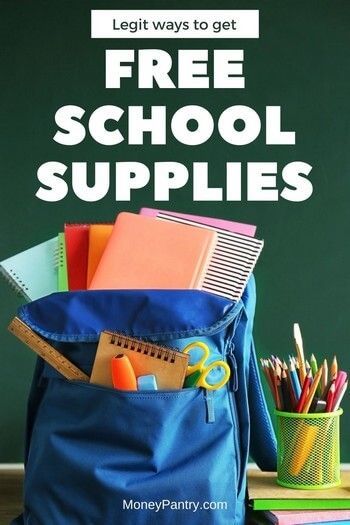 You can get free school supplies from these places. Here's how... Cheap School Supplies, School Supply Drive, Free School Supplies, Thrifty Living, Stuff For Free, Money Frugal, Boys And Girls Club, Salvation Army, Budget Saving