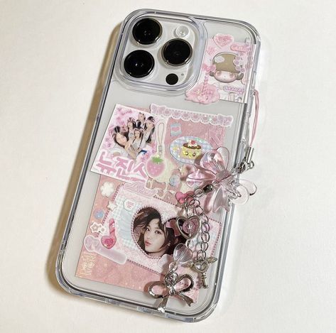 Simple Phone Case Ideas, Tech Decor, Future Phone, Clear Phone Case Design, Kpop Phone Cases, Fun Aesthetic, Retro Gadgets, Iphone Case Stickers, Iphone Obsession