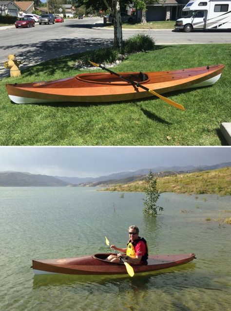 Wood Kayak Plans, Kayak Plans, Wood Kayak, Wooden Kayak, Recreational Kayak, Build Your Own Boat, Canoe Paddle, Wood Duck, Boat Building Plans