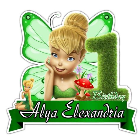 Tinkerbell Printable Cake Topper, Tinkerbell Cake Topper, Tinkerbell Cake, Princess Theme, Disney Princess Art, Princess Art, Tinker Bell, Dragon Ball Z, Cake Topper