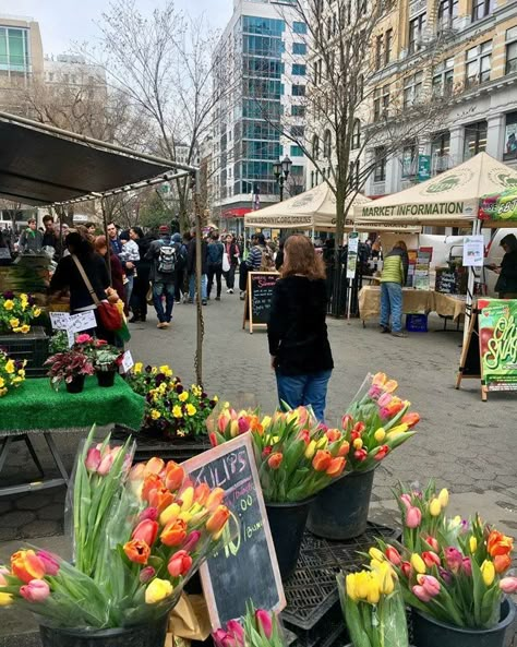 Union Square   Green market  NYC Nyc Farmers Market, Happy Medium Nyc, Nyc In March, Union Square Nyc, Spring Nyc, Nyc Dream, Nyc March, Nyc Holidays, Green Market