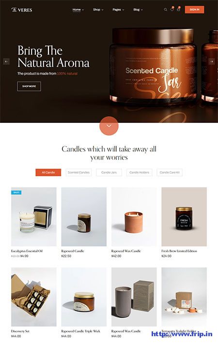 Candle Website Ideas, Candles Website Design, Candle Website Design Inspiration, Candles Marketing, Candle Website Design, Candles Branding, Candle Website, Coffee Site, Business Candle