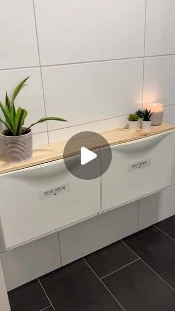 Ikea Bathroom Wall Storage, Trones Ikea Hack, Bad Organisation, Action Hacks Diy, Bathroom Furniture Ideas, Ikea Hack Bathroom, Bad Diy, Ikea Cubes, Ikea Trones