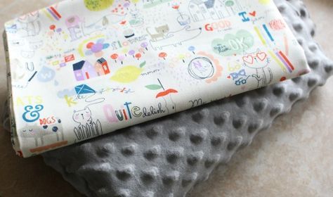 Easiest Baby blanket ever - Melanie Ham Melanie Ham, Self Binding Baby Blanket, Easter Baby Shower, Diy Baby Blanket, Easy Baby Blanket, Basic Sewing, Cotton Baby Blankets, Baby Sewing Projects