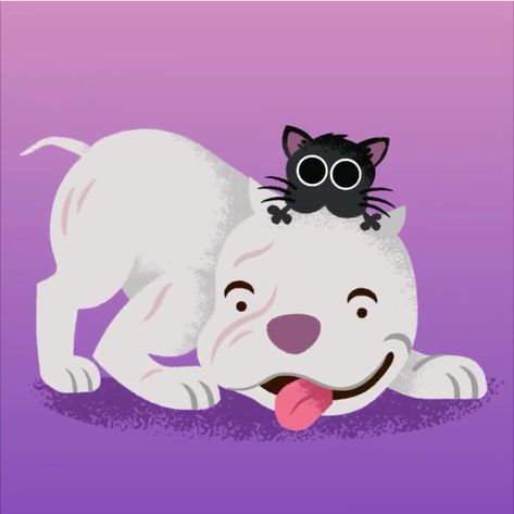 Kitbull Pixar Tattoo, Kitbull Pixar, Pixar Tattoo, Pixie Brutus, Pixie And Brutus, Horror Classics, Animal Poses, Animal Friendships, Dog Animation