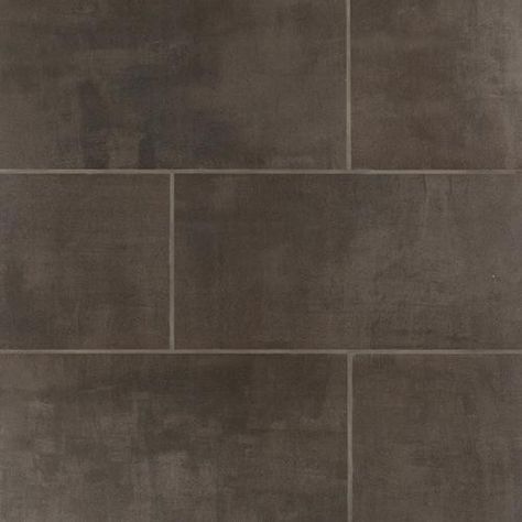 Campo Dark Brown Porcelain Tile Size: 12 x 24  SKU: 100190842 floor and decor Brown Tile Floor Bathroom, Dark Tile Bathroom Floor, Brown Tile Backsplash, Brown Kitchen Tiles, Dark Tile Bathroom, Ceramic Tile Floor Kitchen, Beige Tile Bathroom, Dark Brown Bathroom, Dark Tile Floors