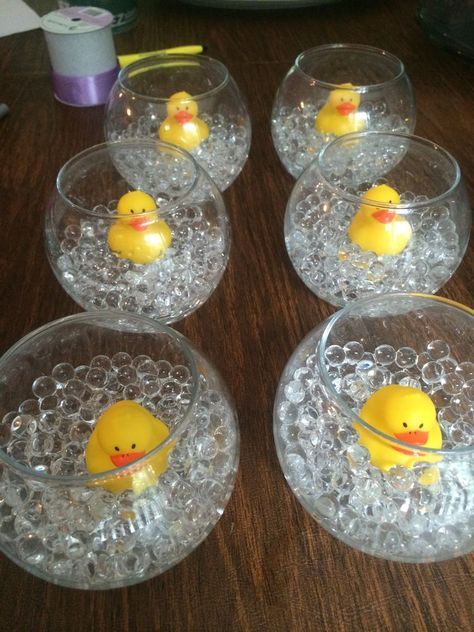 Duck Baby Shower Theme, Ducky Baby Showers, Ducky Baby Shower, Rubber Ducky Baby Shower, Baby Shower Duck, Boy Baby Shower Ideas, Trendy Baby Shower Ideas, Rubber Ducks, Boy Baby Shower Themes