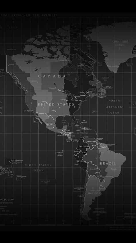 Funky Backgrounds, American Continent, World Map, Iphone Wallpaper, Map, Black And White, Iphone, Black, Santos