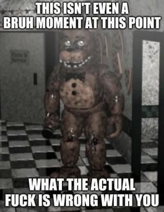 Bruh Moment, What I Like About You, Whatsapp Text, 19 Days Characters, Fnaf Memes, Fnaf Funny, A Silent Voice, Very Funny Pictures, Silly Pictures