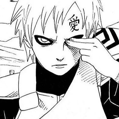 Gara Icon, Gaara Manga, Gaara Icon, Naruto Manga Panels, Small Sketchbook, Vagabond Manga, Naruto Boys, Naruto Gaara, Naruto Manga