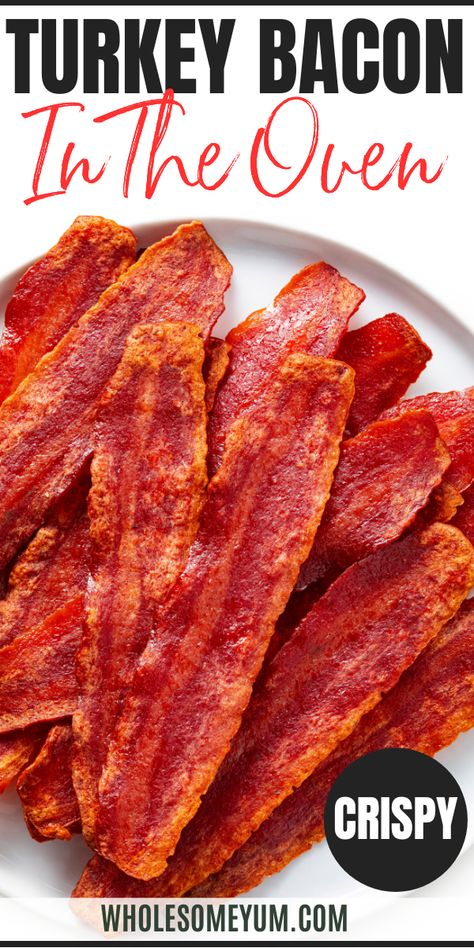 How To Cook Turkey Bacon In The Oven Cooking Turkey Bacon In The Oven, Baking Turkey Bacon In The Oven, Best Way To Cook Turkey Bacon, How To Cook Turkey Bacon, Turkey Bacon In Microwave, Turkey Bacon In Oven, Crispy Turkey Bacon, Turkey Bacon In The Oven, Air Fryer Turkey Bacon Crispy