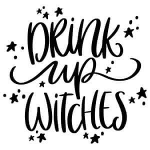 Halloween Phrases, Drink Up Witches, Silhouette Template, Cricut Halloween, Cricut Projects Beginner, Silhouette Design Store, Drink Up, Best Friend Gift, Crafty Diy