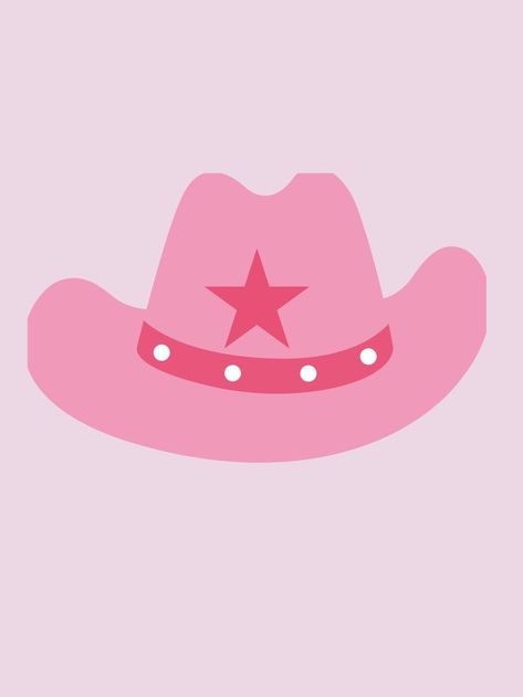 Pink Cowboy Hat Clipart, Pink Cowboy Hat Wallpaper, Pink Cowboy Boots Wallpaper, Pink Cowboy Hat Drawing, Cowgirl Hat Clipart, Cowboy Boot Art Print, Cowboy Hat Clip Art, Easy Cowboy Boot Painting, Cowgirl Hat Drawing