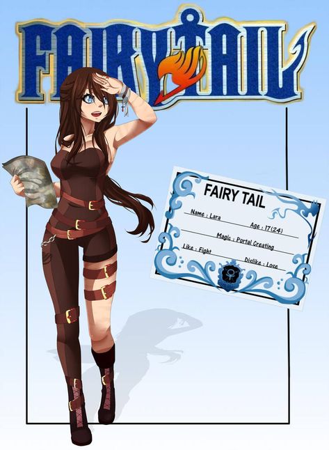 [Fairy Tail OC] Lara Guild Card by Lirrys Fairy Tail Names, Fairy Tail Oc, Magic Portal, Oc Manga, Fairy Tail Girls, Fairy Tail Characters, Fairy Tail Anime, Anime Oc, Love Pet