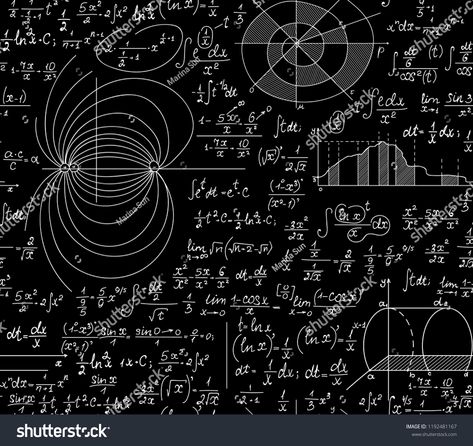 Linear Algebra Aesthetic, Math Graphic Design, Scientific Formulas, Math Vector, Algebra Equations, Graphics Design Ideas, Math Books, Design Posters, Equations