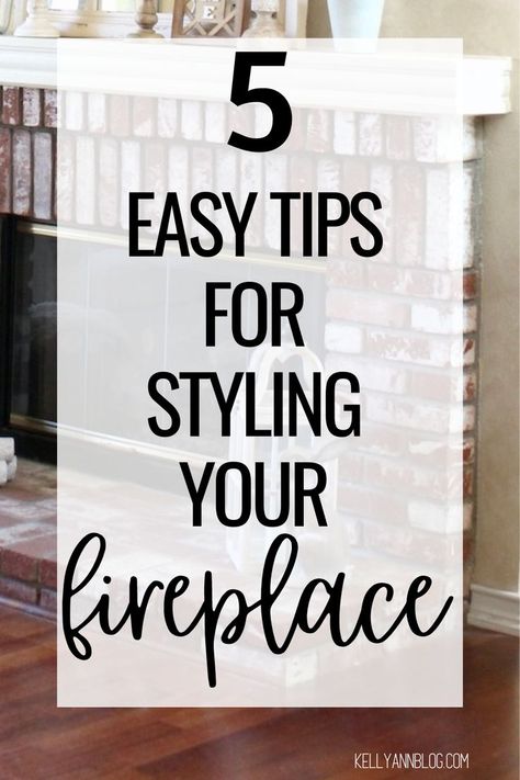 how to decorate around a fireplace Layering Fireplace Mantle, Narrow Fireplace Mantle Decor, Ideas For Over The Fireplace, Pictures Above Fireplace Mantle, Mirror Above The Fireplace, Pictures Above Mantle Ideas, Mantel Piece Decor, How To Decorate A Large Fireplace Hearth, How To Decorate A Deep Fireplace Mantel