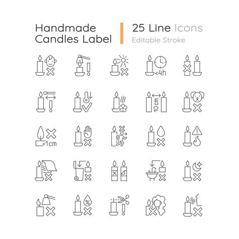 Essential Oil Candle Blends, Candle Tags, Candle Label Template, Homemade Scented Candles, Candle Making Business, Candle Studio, Flower Gift Ideas, Candle Packaging, Candle Business