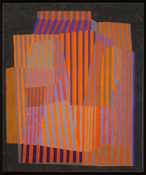 Optical Reaction: The Art of Julian Stanczak – A Fifty-Year Retrospective | Springfield Museum of Art Julian Stanczak, Abstract Quilt, Op Art, Geometric Art, Museum Of Art, Art Quilts, Painting Inspiration, Textile Art, Art Museum