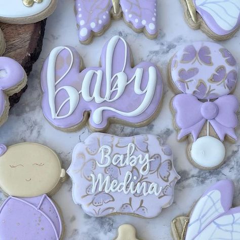 Butterfly Kisses And Baby Wishes, Baby Wishes, Baby Kiss, Shower Cookies, Butterfly Baby Shower, Butterfly Baby, Butterfly Kisses, Baby Shower Cookies, Wishes For Baby