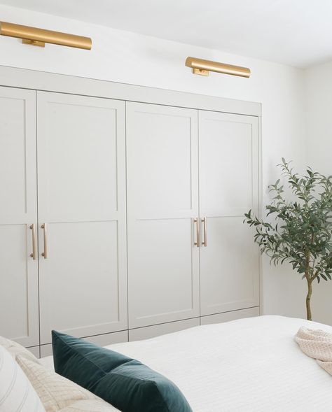 For the love of built-ins….✨ . . #builtins #custommade #storage Built In Closet Living Room, Closet With Built In Dresser, Built In Bedroom Storage, Shelves With Cabinets, Built In Bedroom, Cabinets Bedroom, Built In Dresser, Basement Living, Basement Living Rooms