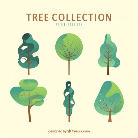 More than a million free vectors, PSD, photos and free icons. Exclusive freebies and all graphic resources that you need for your projects Flat Tree Illustration, Graphic Tree Illustration, Simple Tree Illustration, Trees Graphic Design, Vector Tree Illustration, Forest Illustration Trees, Tree Graphic Illustration, Vector Illustration Design Graphics, Freepik Vector Free