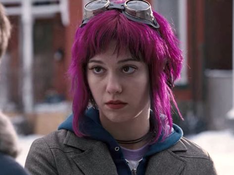 Ramona Flowers Hair, Ramona Scott Pilgrim, Scott Pilgrim Movie, Scott Pilgrim Vs The World, Ramona Flowers, Scott Pilgrim Vs. The World, Mary Elizabeth Winstead, Vs The World, Actrices Hollywood