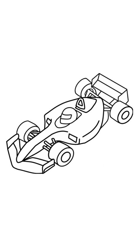 f1 car to trace or draw by mwah Simple F1 Car Drawing, Formula Car Drawing, F1 Car Embroidery, How To Draw An F1 Car, F1 Car Doodle, Formula One Car Drawing, F1 Cars Drawing, F1 Car Outline, Formula 1 Car Sketch