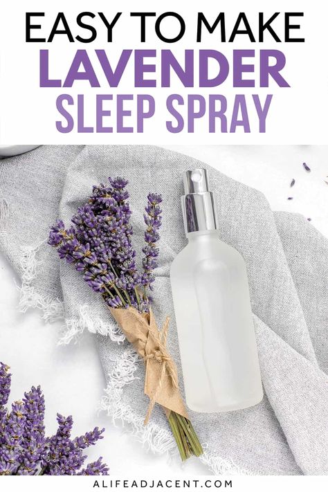 DIY Pillow Spray to Get Your Beauty Sleep Pillow Spray Essential Oils Diy, Bedroom Workouts, Deep Sleep Essential Oils, Lavender Sleep Spray, Diy Selfcare, Lavender Room Spray, Lavender Pillow Spray, Essential Oil Spray Recipes, Lavender Sleep