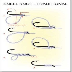 Fishing knots are created to be tied with either a mono or a coated or un-coated braided line and should have the ability to pass through fishing rod eyes and rings as well as a fishing rig. For that reason they need to be as small and as strong as possible. Learning a new knot takes patience... Snell Knot, Saltwater Fishing Gear, Fly Fishing Knots, Fishing Hook Knots, Hook Knot, Bass Fishing Tips, Fishing Rigs, Fishing Techniques, Fishing Knots