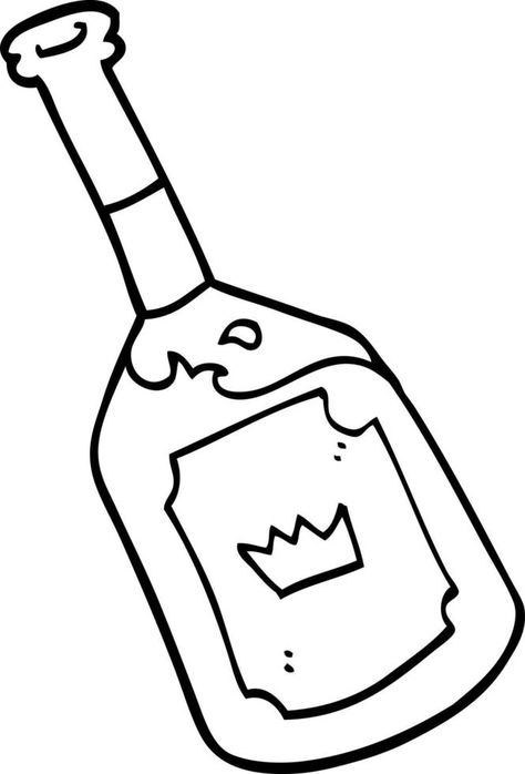 line drawing cartoon alcoholic drink Cool Easy Drawings, Vector Technology, Alcoholic Drink, Drawing Cartoon, Bar Sign, Bar Signs, Coloring Sheets, Math Activities, Cartoon Drawings