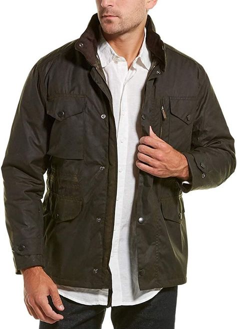 Barbour Men's Sapper Waxed Jacket Barbour Sapper, Waxed Jacket, Flannel Suit, Wax Jacket, Barbour Mens, Barbour Jacket, Army Fashion, Wax Jackets, Men's Coats & Jackets