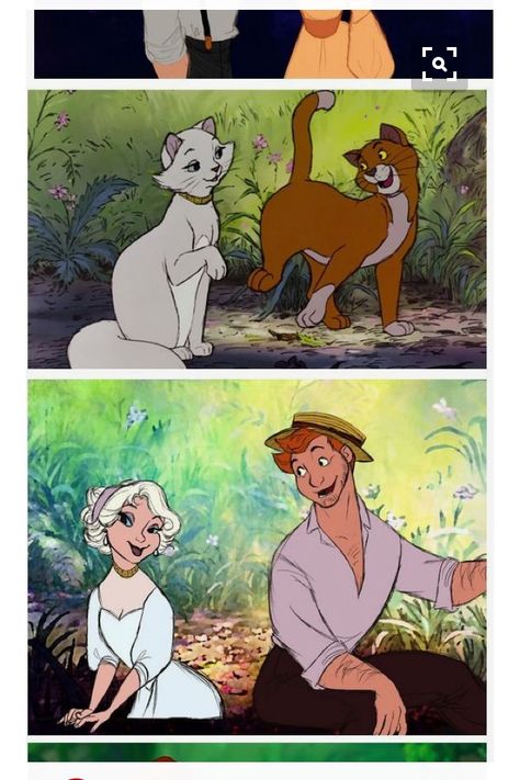 Genderbend Disney, Duchess Aristocats, Disney Characters As Humans, Humanized Disney, Humor Disney, Cartoon Characters As Humans, Human Version, Animation Disney, Cartoon Drawings Of Animals