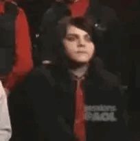 Gerard Way Gif, Bob Bryar, Crying At Night, I Love Mcr, Rawr Xd, Love U Forever, Lucky Man, Frank Iero, Gerard Way