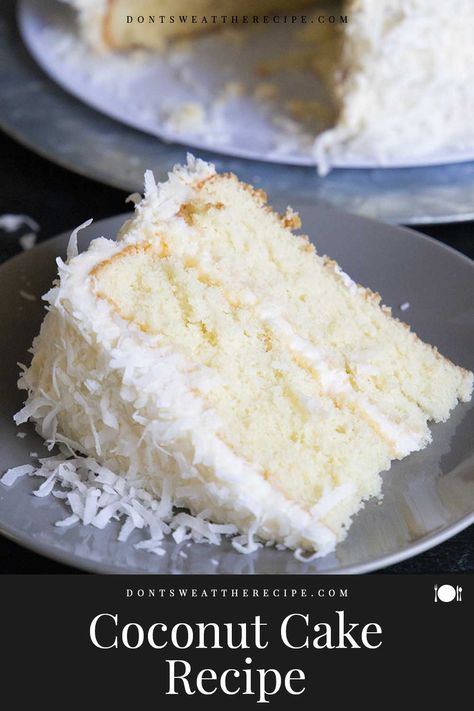 Caribbean Coconut Cake, Best Coconut Cake Recipe Ever, Moist Coconut Cake Recipe, Coconut Cake Frosting, Coconut Cake From Scratch, Easter Brunch Dessert, Best Coconut Cake Recipe, Coconut Cream Cheese Frosting, Coconut Cream Cake