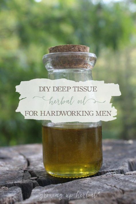 Here’s a DIY Deep Tissue Herbal Oil recipe to help soothe sore, achy muscles (and more). Perfect for the hardworking man in your life! Herbal Oil Recipes, Hardworking Man, Cooking With Turmeric, Herbal Recipes, Natural Healing Remedies, Diy Remedies, Herbal Oil, Natural Therapy, Homemade Remedies