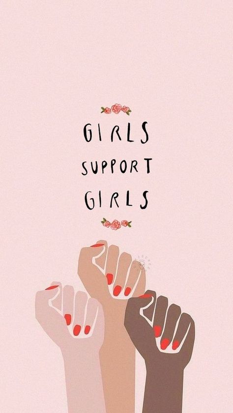 YAS! Girls Support Girls Girls Support Girls, Wallpaper Tumblr, Feminist Quotes, Feminist Art, Girl Quotes, The Words, Wallpaper Quotes, Strong Women, Body Positivity