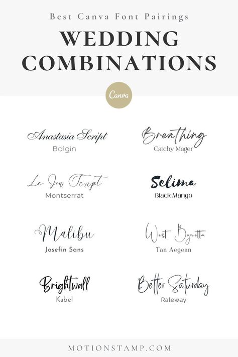 Wedding Fonts Combinations, Fuentes Canva, Font Canva Lettering, Free Cursive Fonts, Wedding Invitation Fonts, Fonts Canva, Western Font, Handwritten Text, Canva Font