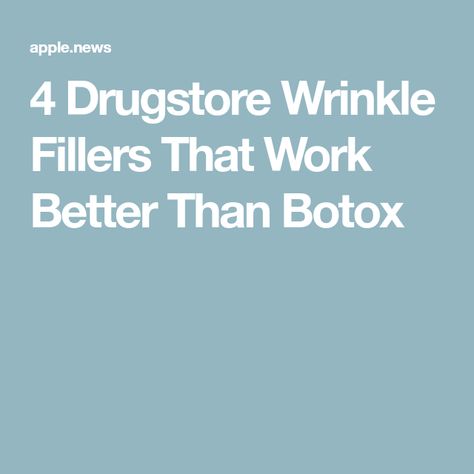 Natural Botox For Face, How To Make Botox Last Longer, Best Wrinkle Filler, Botox Alternative Products, Botox And Filler Education, Natural Botox For Wrinkles Dr. Oz, Wrinkles Remedies Face, Regular Skin Care Routine, Wrinkle Filler