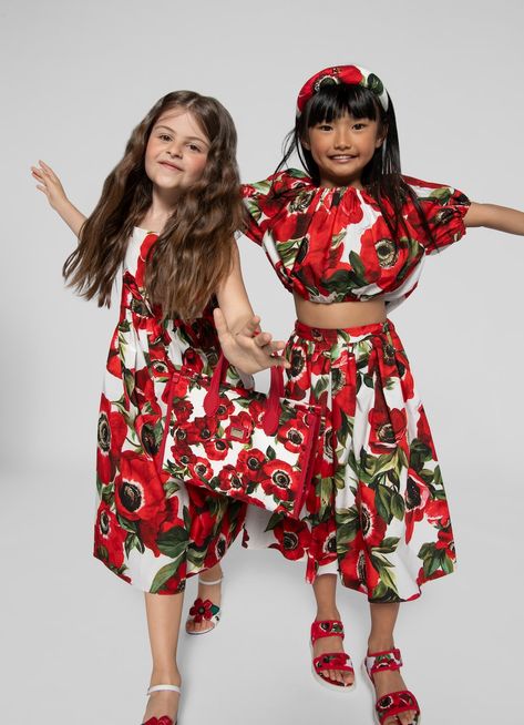 Baby Summer Dresses, Versace Kids, Fashion Design For Kids, Cotton Poplin Dress, Polo Ralph Lauren Kids, Dolce And Gabbana Kids, Skirts For Kids, Burberry Kids, Gucci Kids