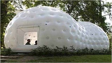 pneumatic dome structure Membrane Structure, Dome Structure, Air Tent, Tensile Structures, Temporary Structures, Kengo Kuma, Bouncy Castle, Geodesic Dome, Contemporary Outdoor