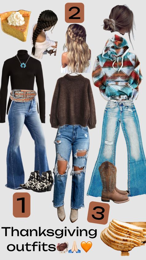 Western Thanksgiving, Thanksgiving Fits, Casual Country Outfits, Red Ribbon Week, Thanksgiving Outfits, Thanksgiving Outfit, Country Outfits, Western Outfits, Fall Winter Outfits