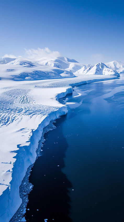 Editorial photography capturing the frozen odyssey of Antarctica's majesty. Antartica Wallpaper, Antartica Aesthetic, Iceberg Aesthetic, Antarctica Aesthetic, Artic Tundra, Antarctica Landscape, Alphabet Aesthetic, Antarctic Ocean, Icy Landscape