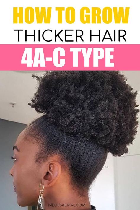 How To Thicken Natural Hair, How To Thicken 4c Natural Hair, Growing 4c Natural Hair, 4c Hair Routine For Growth, Type 4c Hair, 4c Hair Growth Tips How To Grow, How To Grow 4c Hair, How To Grow 4c Hair Faster In A Week, How To Grow Thicker Hair