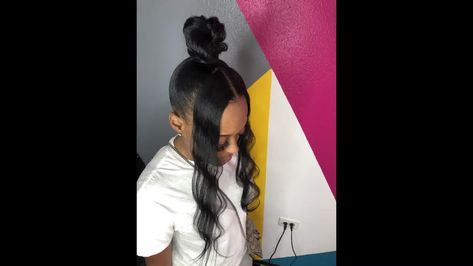 Top Knot Ponytail, 360 Wigs, Knot Ponytail, Top Knots, 360 Wig, Side Bangs, Natural Hair Tips, Summer Hair, Hair Tips