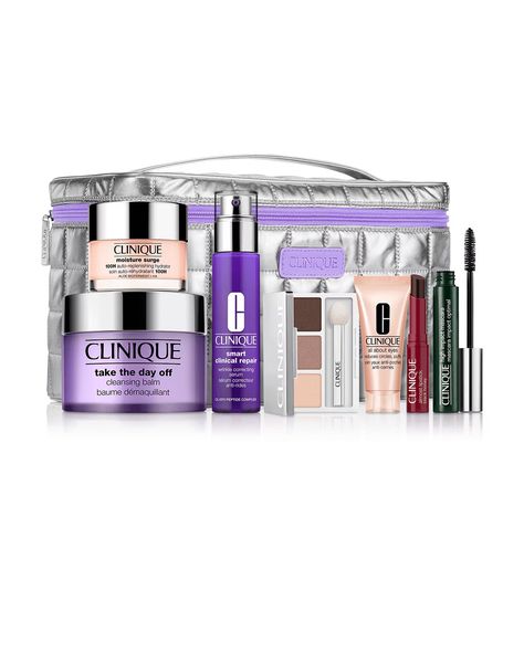 Best Of Clinique Skincare + Makeup Set | Clinique Clinique Skincare, Skincare And Makeup, Fragrance Gift, Skincare Makeup, Makeup Set, Makeup Essentials, Dermatology, Fragrance Free, Christmas 2024