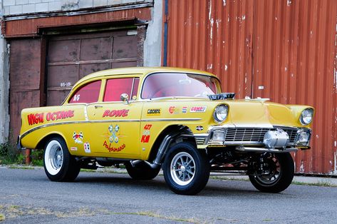 Best All Chevy Gasser Photo Gallery 56 Chevy, Vintage Race Cars, 1955 Chevy, 57 Chevy, 55 Chevy, Drag Racing Cars, Classic Muscle Cars, Kid Friendly Trips, Vintage Race Car