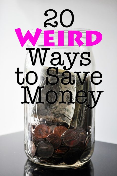 20 Weird Ways to Save Money Show Me The Money, Budget Saving, Dave Ramsey, Frugal Tips, Saving Ideas, Budgeting Money, Smart Money, Financial Tips, Money Matters