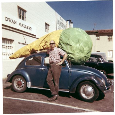 Claes Oldenburg (American, born Sweden 1929). Floor Cone (1962) in front of Dwan Gallery, Los Angeles, 1963. Oldenburg van Bruggen Studio. ©... Frieze Magazine, Ice Cream Art, Claes Oldenburg, Art Criticism, Walker Art Center, Public Sculpture, Oldenburg, Tv Movie, Art Event