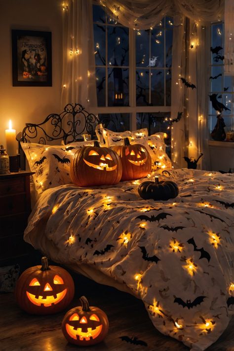 Fall Furniture , Autumn Cozy Fall ,Decor Easy Fall ,
Decor Neutral Fall ,Decor Fall ,Decor Inspiration ,Fall Decor Ideas Diwali Bedroom Decor, Halloween Room Decorations, Creepy Bedroom, Spooky Bedroom Decor, Halloween Bedroom Ideas, Cozy Images, Halloween Themed Bedroom, Spooky Bedroom, Autumn Bedroom Decor