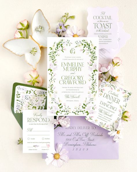 What do we love about this suite? Offered exclusively as a digitally printed suite for a quicker turnaround Fresh, bright watercolor florals An oversized invitation on double thick paper The color envelopes and their liners The wavy edge Welcome Party insert The typeface/font pairing How to Order and Production Process Select desired quantity Quick Tip: count households, not headcount, and include extras for keepsakes, photography, and returns in the mail Click Personalize and fill out order for Paper Cocktail Napkins, Wedding Invitation Card Design, Wedding Invitation Card, Invitation Envelopes, Welcome To The Party, Invitation Card Design, Save The Dates, Watercolor Wedding, Wedding Invitation Suite